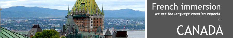 language immersion in French in Quebec City Canada language schools courses abroad