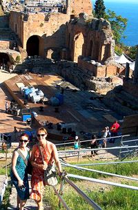 Italian cultural immersion Taormina sicily Italy